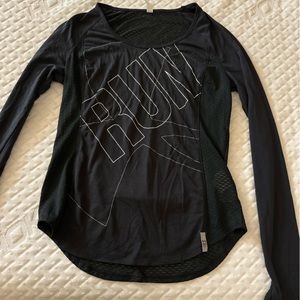 Black Running Long Sleeve